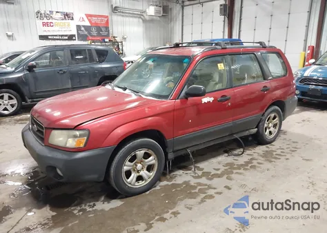 2003 Subaru Forester X из США, поврежденный, VIN JF1SG63683H752824